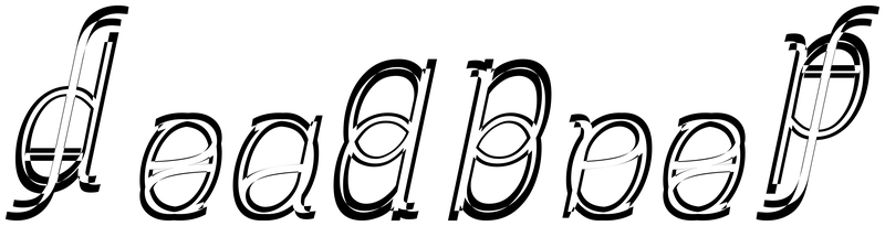 Ambigram for deadbeef in Corbelli